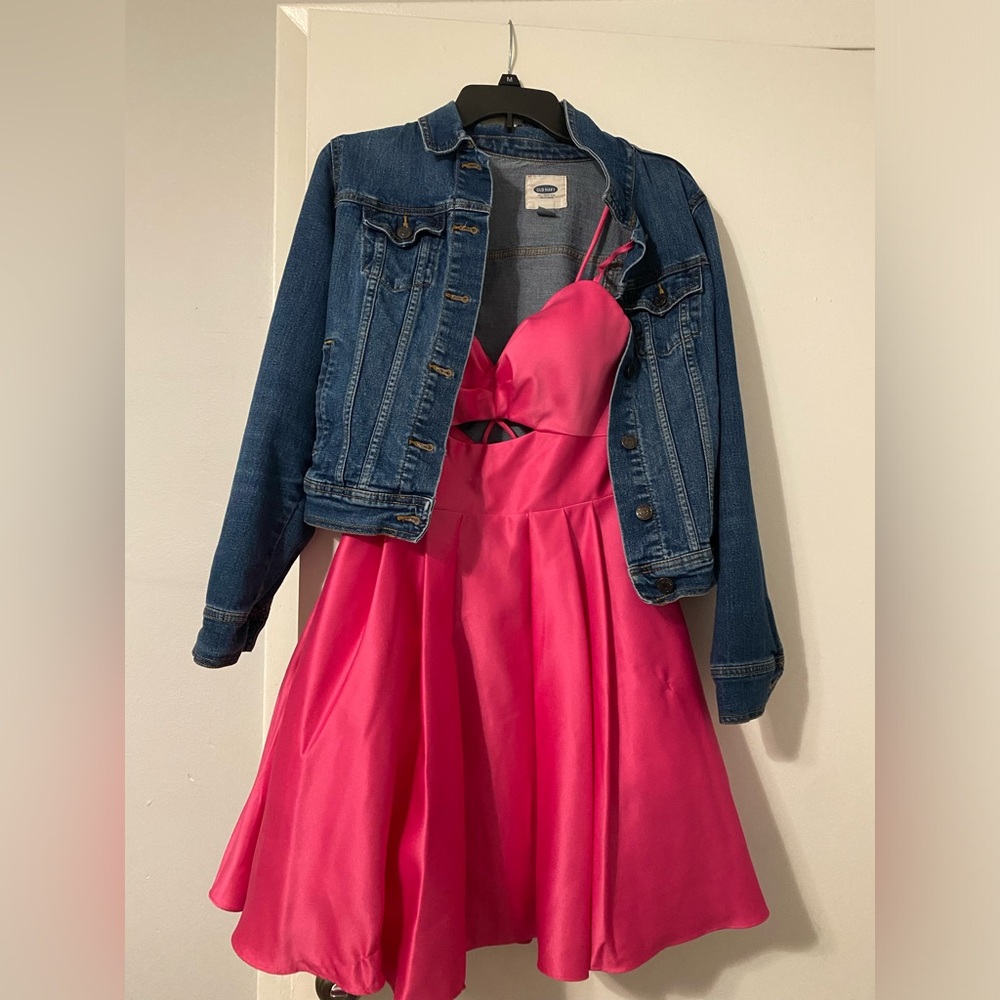 Homecoming dress with Jean jacket